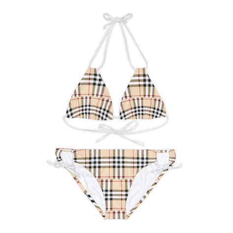 womens burberry bathing suit|burberry bikini etsy.